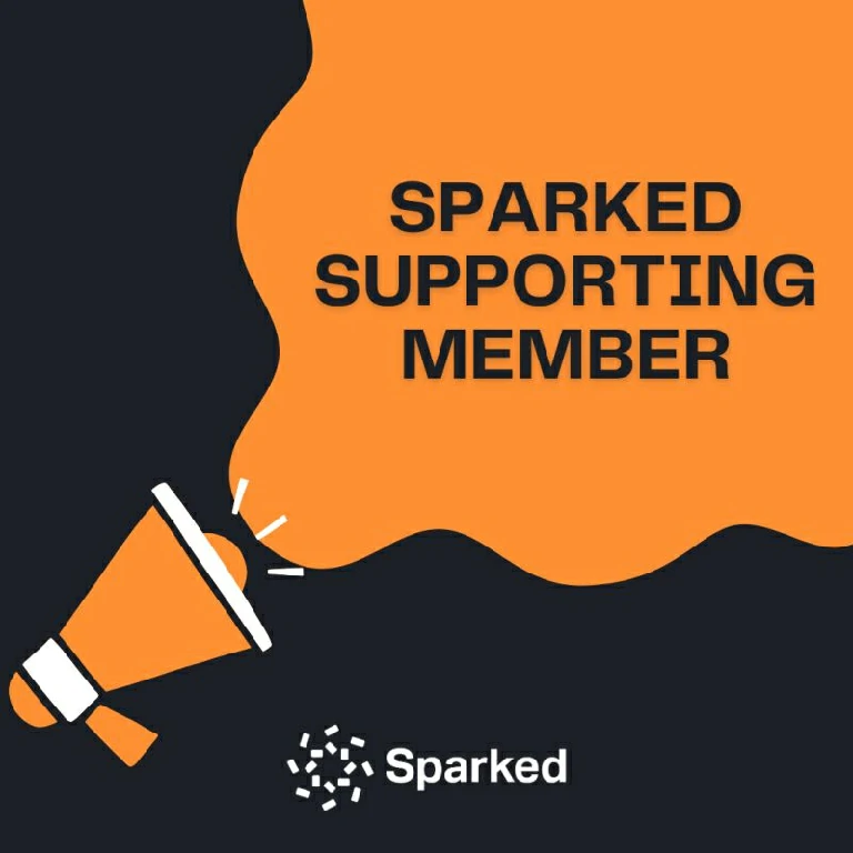 Sparked Supporting Member Badge